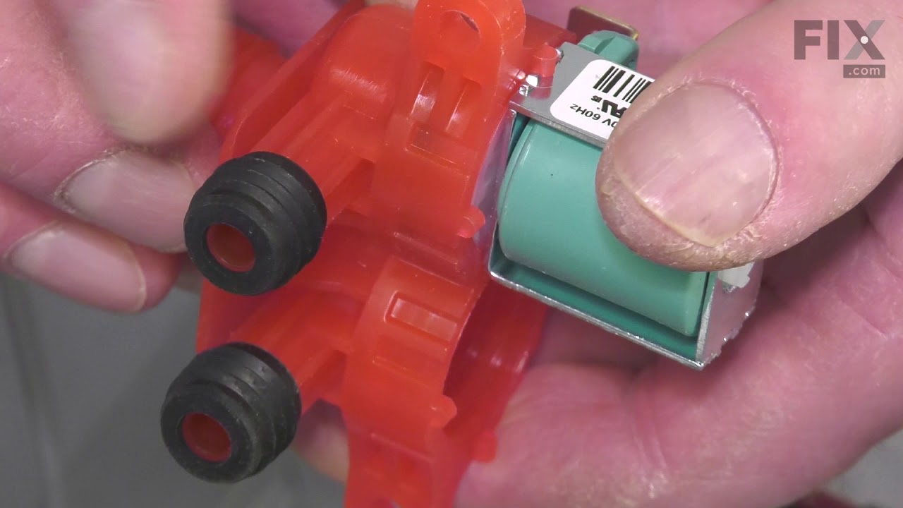 Replacing the Hot Water Valve