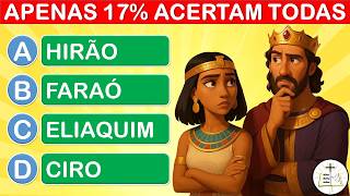 17 PERGUNTAS BÍBLICAS DE NÍVEL MÉDIO E DIFÍCIL - QUIZ BÍBLICO #3