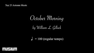 October Morning regular tempo