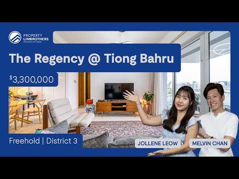 The Regency At Tiong Bahru - Freehold High Floor 3-Bedder in D3 | $3,300,000 | Melvin Chan & Jollene
