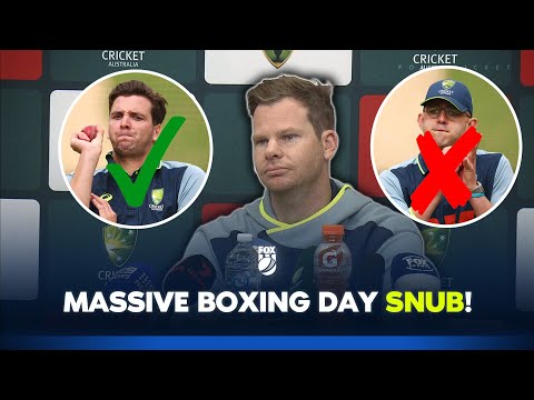 “Were going to be playing no spinners” Smith reveals All-pace attack for Boxing Day test 👀