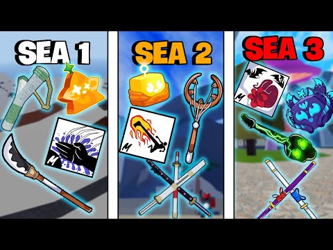 Những COMBO *NGON NHẤT* Ở Từng SEA Trong Blox Fruit | Blox Fruits