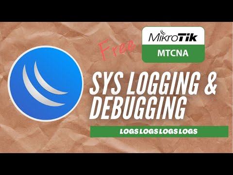 Full MikroTik MTCNA - Sys Logging