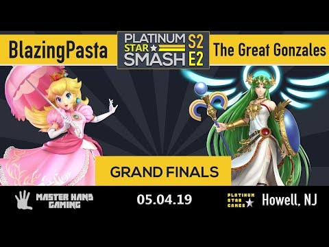 Platinum Star Smash S2:E2 - BlazingPasta (Peach) vs The Great Gonzales (Palutena) - Grand Finals