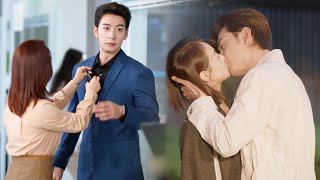 Download lagu Scheming woman seduces boss and calls heroine shameless but boss kisses heroine to show his love! mp3