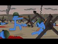 W A WW2 D Day Omaha Beach Stickman Animation