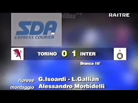 Torino-Inter 0:1, 1995/96 - Domenica Sportiva (Marco Branca)