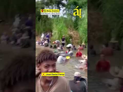 La fiebre del oro en Cuba: Decenas de personas se lanzan a buscar en Río Buey, Granma