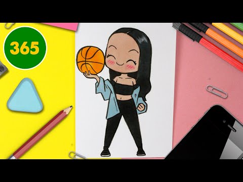 COMMENT DESSINER UNE FILLE KAWAII – Dessins kawaii facile - comment dessiner des personnages kawaii