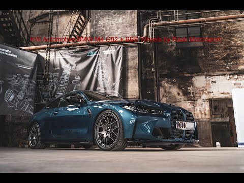4-er BMW M4 G82 KW V4 Gewindefahrwerk/suspension plus BBS CH-R 2 +Technikinfos / technic details.