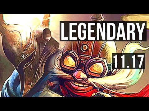 PANTHEON vs CORKI (TOP) | 13/1/4, 66% winrate, Legendary | EUW Master | v11.17