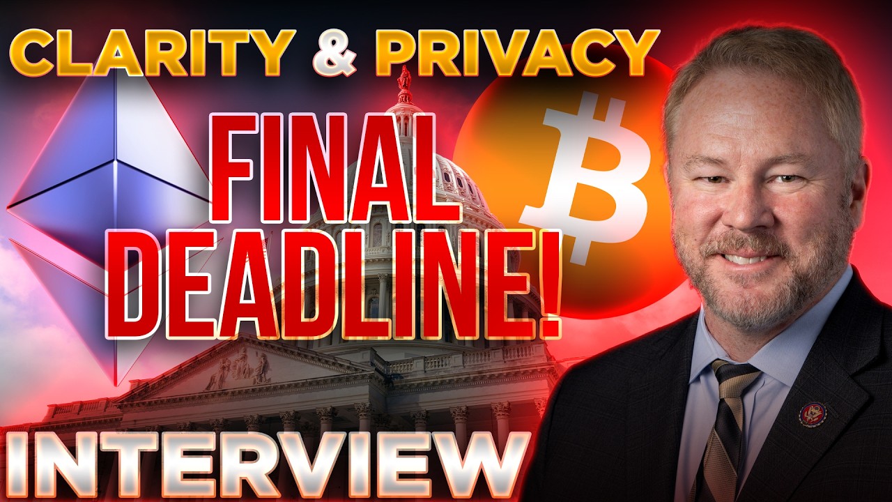 CLARITY & Privacy Final Battle?🚨Rep. Warren Davidson INTERVIEW