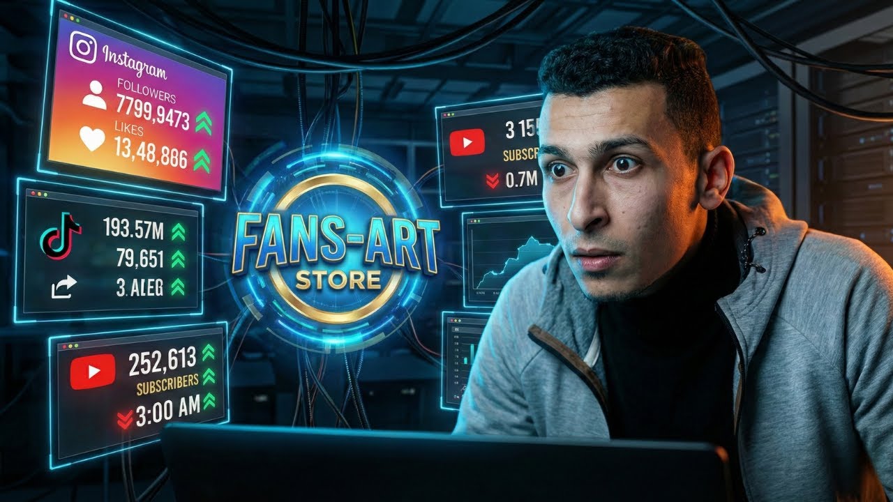 أسرع سيرفر SMM لعام 2026: النتائج هتصدمك! 🚀 Fans-art store