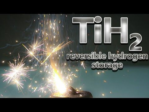 TiH2: Titanium (II) hydride. Solid hydrogen solution