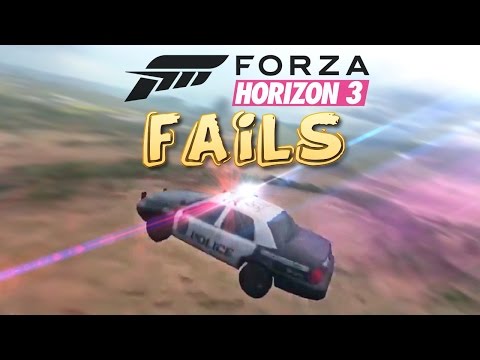 Forza Horizon 3 FAIL Compilation