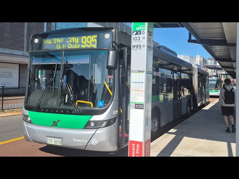 Transperth TP3079 Volvo B8RLEA ZF ecolife 
