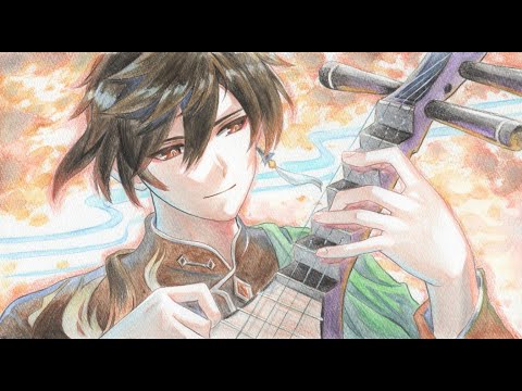 『湧き立つ敵意/Seething Animosity』(層岩巨淵戦闘曲/The Chasm: Underground Mines Battle BGM)Genshin Lyre| 原神のライアー