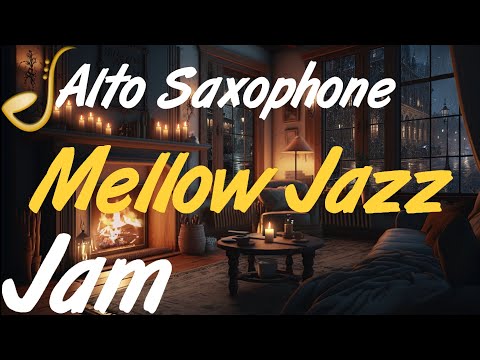 Mellow Jazz Alto Saxophone Backing Track Jam in G Major | Improvisation