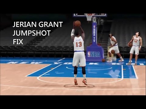 2k16 Jerian Grant Jumpshot Fix