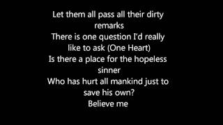 One Love Lyrics (People Get Ready) by Glee