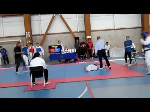 Taekwondo flores ki knockout