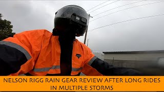 Nelson Rigg Rain Gear Review
