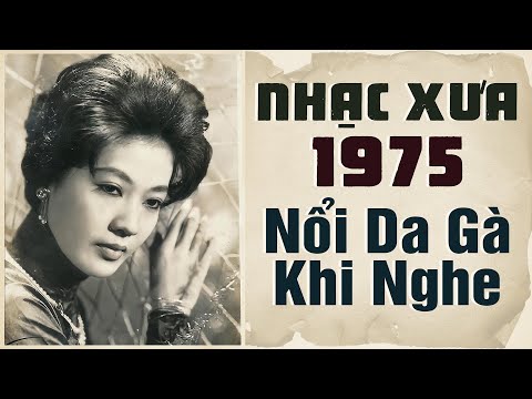 NỔI DA GÀ KHI NGHE Liên Khúc Nhạc Xưa 1975 Này - Nhạc Vàng Xưa Hay Nhất Nghe Mãi Không Chán