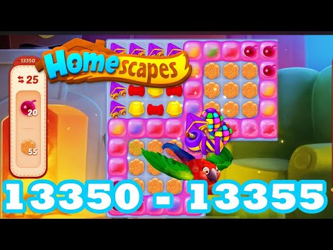 Homescapes Level 13350 - 13355 HD 3 - match puzzle | android | IOS | 13351 | 13352 | 13353 | 13354