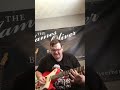 Glen Glenn be bop a Lula rockabilly guitar  by James Oliver