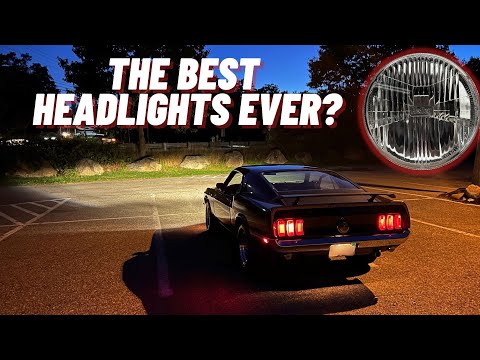 Holley Retrobright LED Mustang Install and Review - BEST Headlights Ever!?!