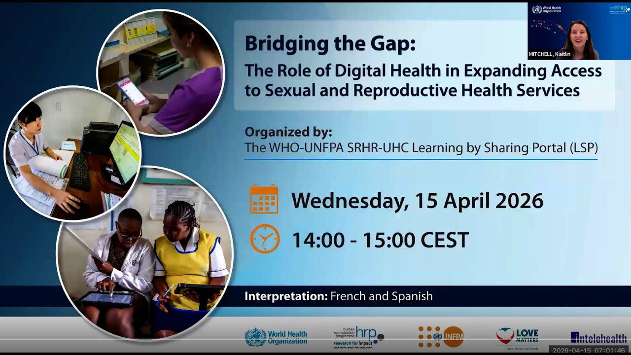 The Role of Digital Health in Expanding Access to Sexual and Reproductive Health Services