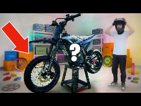 I Turned My M9 Electric Dirt Bike Into a Mini Supermoto!