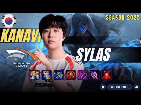 HLE Kanavi SYLAS vs WUKONG Jungle - Patch 25.24 KR Ranked | lolrec