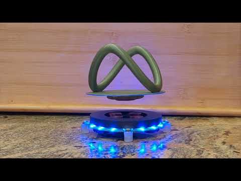 3D Meta Logo Levitating