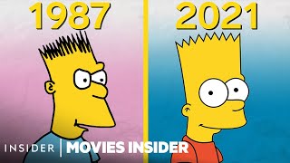 How &#39;The Simpsons&#39; Animation Evolved Over 30 Years | Movies Insider