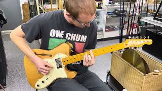 Video thumbnail for Squier Classic Vibe 70s Telecaster Thinline by East Coast Music Exchange