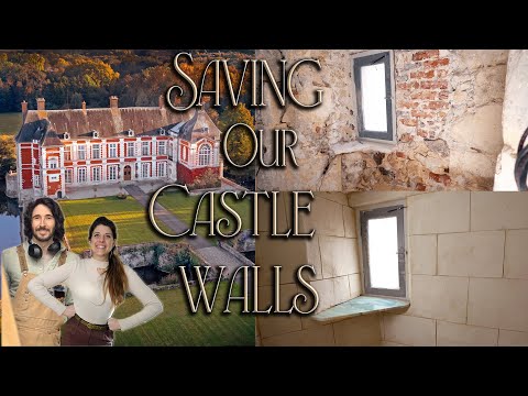 Restoring our 400 Year Old Castle Stone Walls