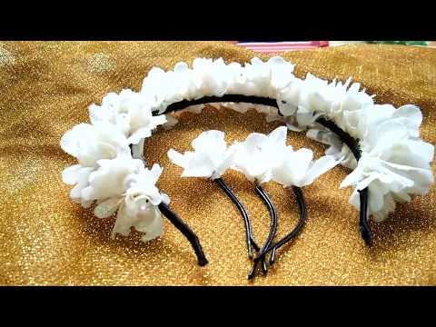 How To Make Lace Hair Bands At Home