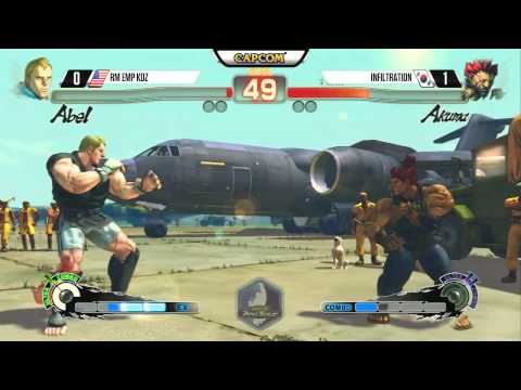 RM EMP RDZ (Abel) vs Infiltration (Akuma) - CEO 2015 USF4 - 720p 60fps