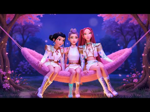 Sleep Peacefully Fast with Huntrix - Anxiety Healing, No Distractions | Kpop Demon Hunters