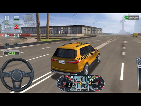 Taxi Sim 2020 🚖👮‍♂️ CITY CAR 4X4 BEACH UBER DRIVER GAME - Car Games 3D Android iOS