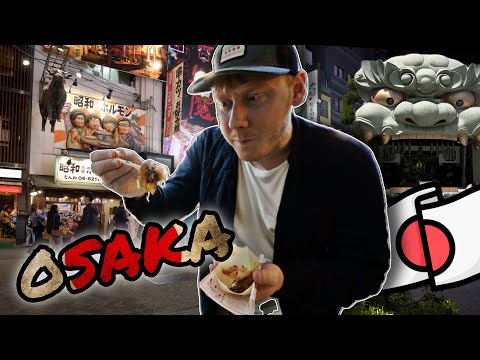 DIESE Tour durch OSAKA kann ich jedem empfehlen! 🏯🇯🇵 #Streetfood #OsakaCastle #Dotonbori
