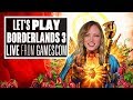 Let's Play Borderlands 3 Gameplay - AOIFE LOOTS AND SHOOTS LIVE FROM GAMESCOM!