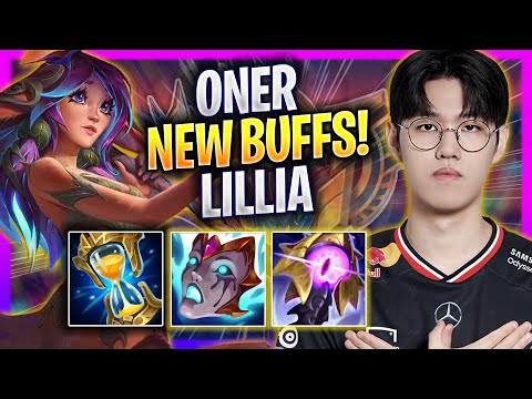 ONER TRIES LILLIA WITH NEW BUFFS! - T1 Oner Plays Lillia JUNGLE vs Talon! | Season 2025