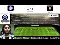 Inter Milan vs Lazio (1-1) Italian Serie A Football Match Highlights PLSN 487