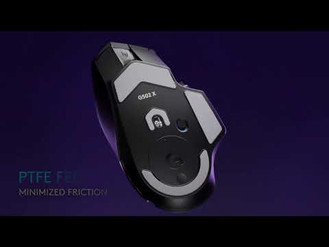 Logitech G502 X LIGHTSPEED Wireless Gaming Mouse (Black)