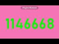 Numbers 1 2000000