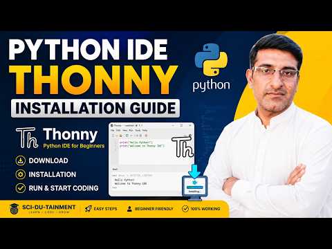 Python Ide Thonny Installation And Working Computer Technology Python Programming Installation