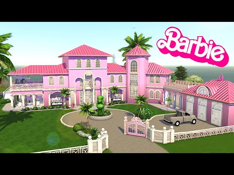 Barbie Life in the Dreamhouse 💄 | The Sims 4 - Speed Build (NO CC)