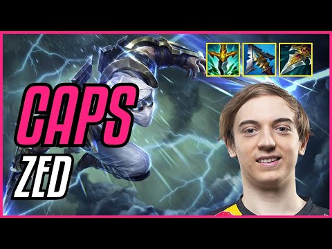 CAPS - ZED vs MAGIFELIX - MALPHITE MID - EUW CHALLENGER - PATCH 11.10